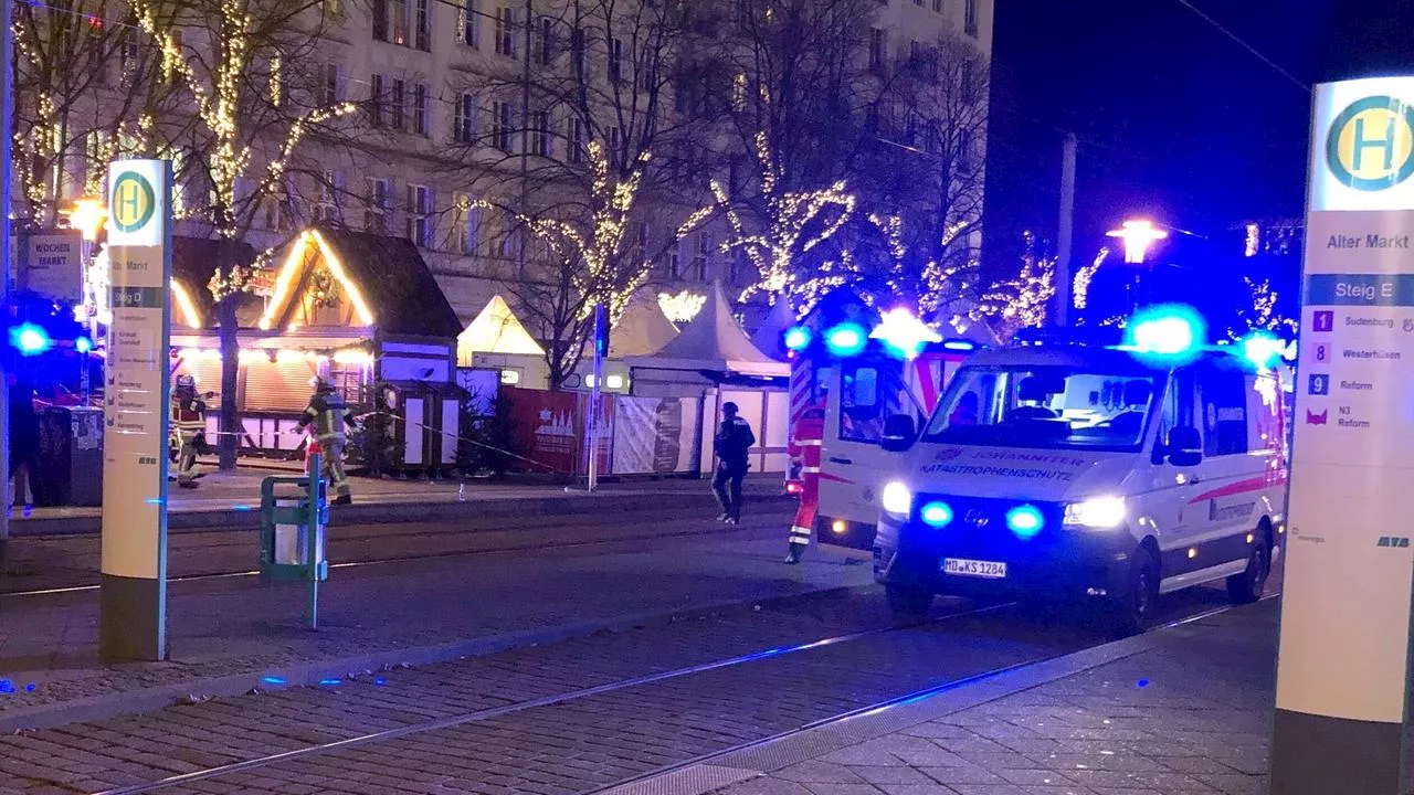 Magdeburg: Anschlag auf Weihnachtsmarkt - Lage im Überblick