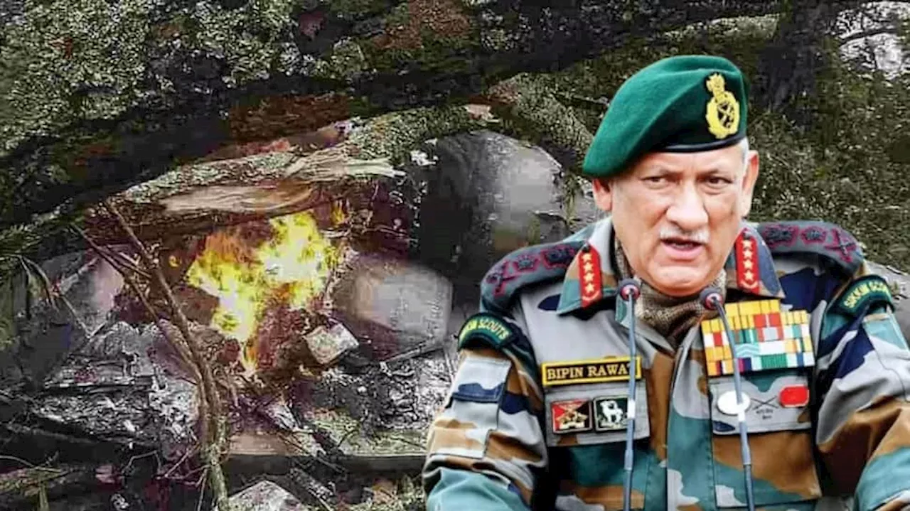 CDS General Bipin Rawat Helicopter Crash: Human Error Confirmed