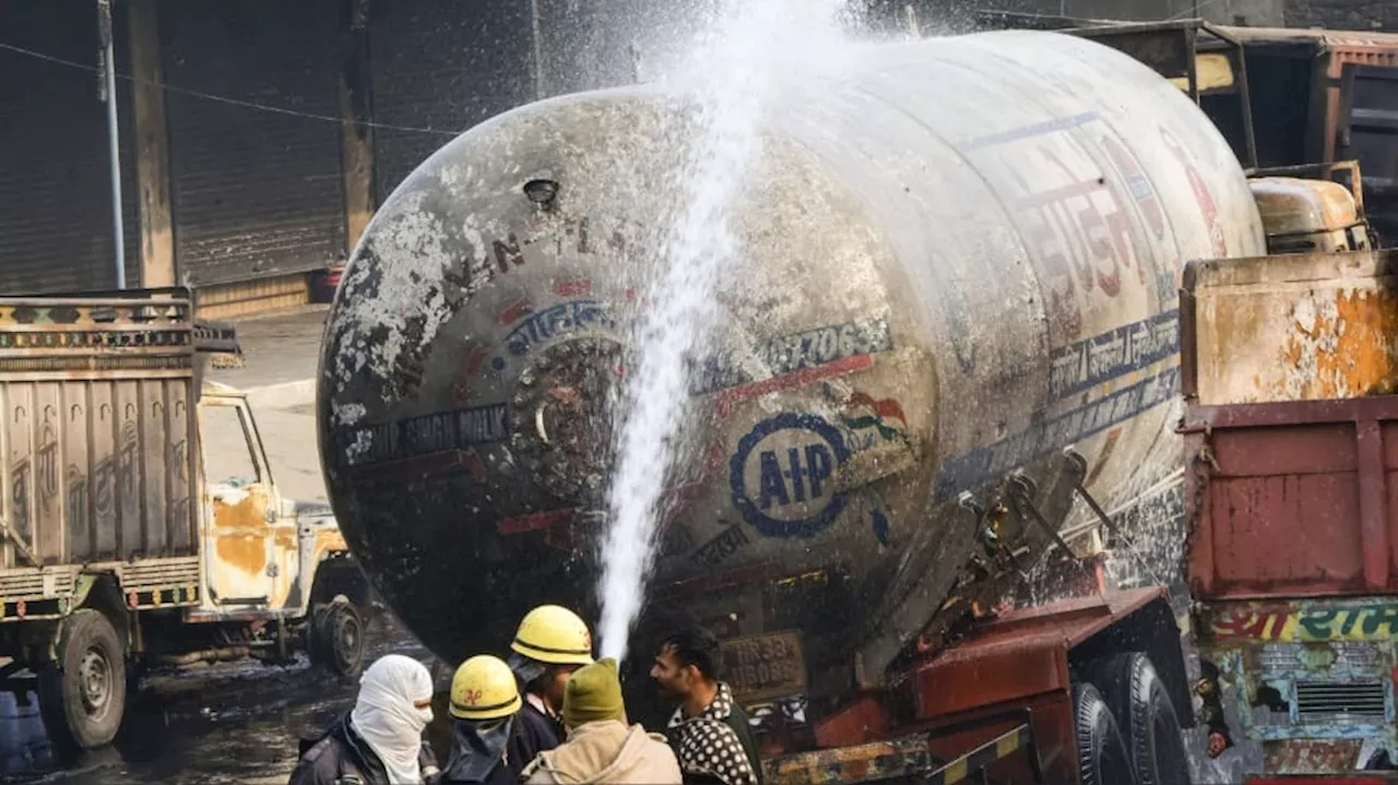 Jaipur Tanker Crash: Toll Rises To 11, Several Critical; Damaged LPG Outlet Nozzle Triggered Blaze