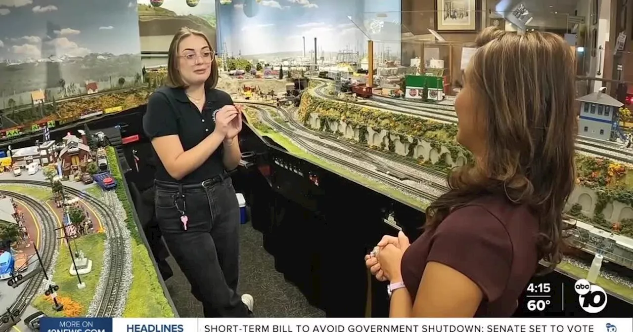 San Diego Model Railroad Museum has special exhibit for holidays