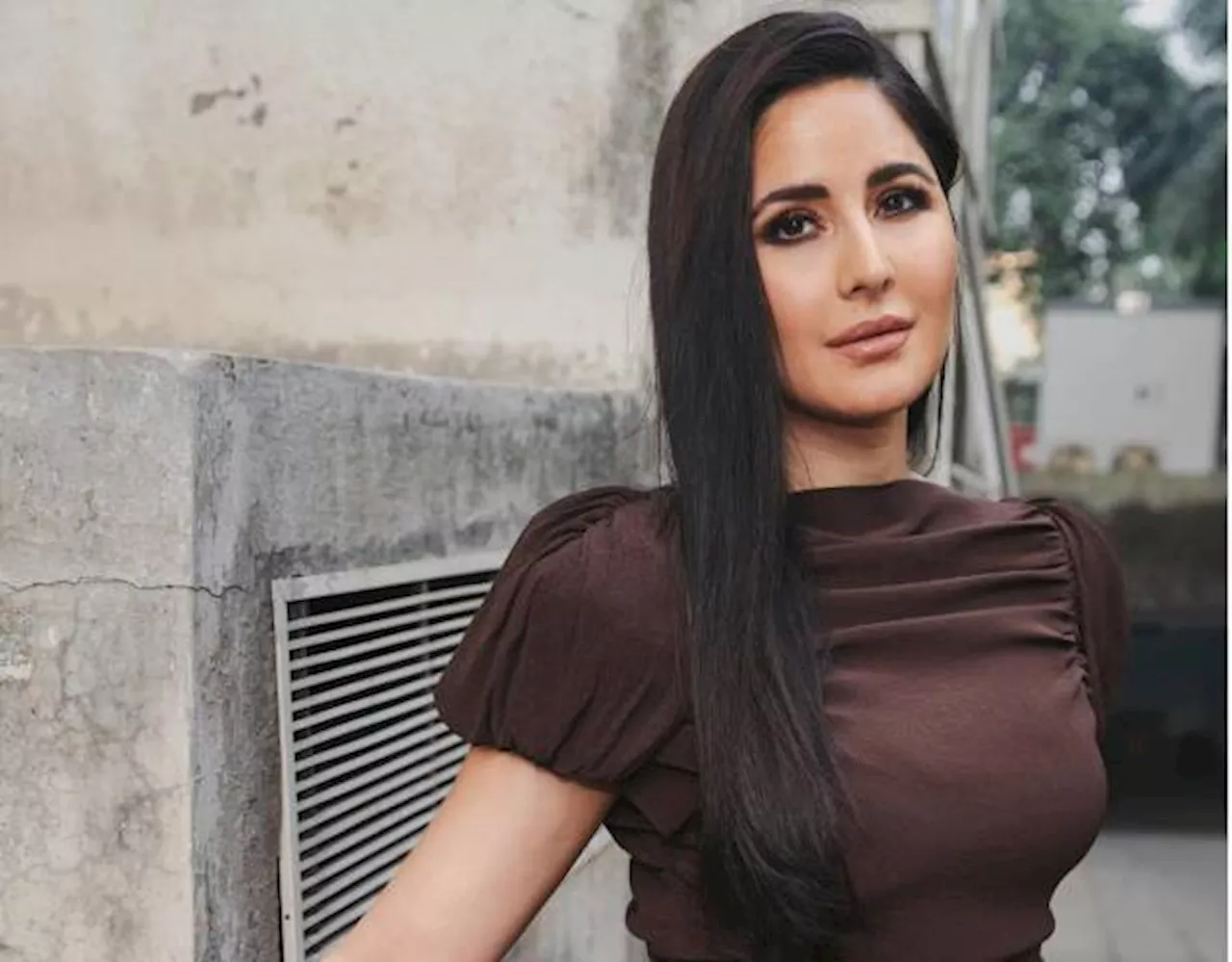 Katrina Kaif wins eyes in sophisticated brown dress at beauty event