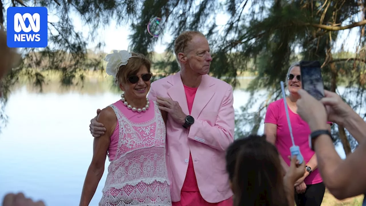 Running brought this couple together, so it seemed right to get married at Parkrun