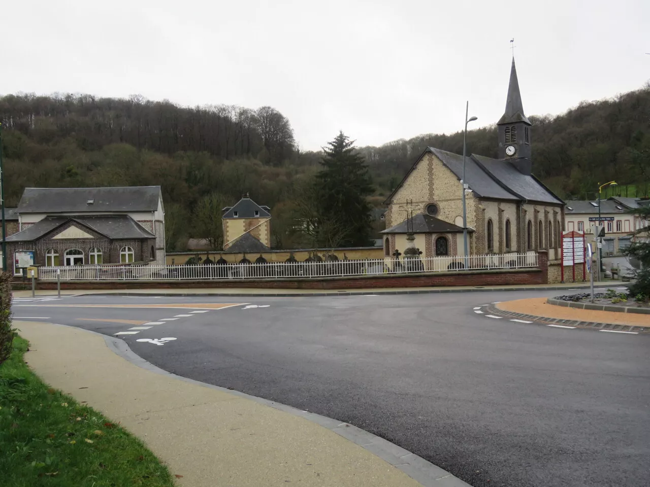 Près de Rouen : un projet pour redessiner le centre-bourg de Saint-Aubin-Epinay