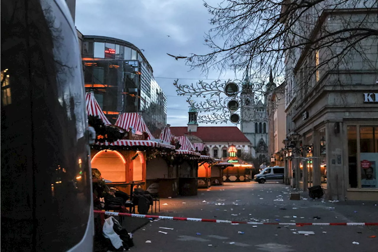 Attacco al mercatino di Natale a Magdeburgo, sale a quattro il numero dei morti