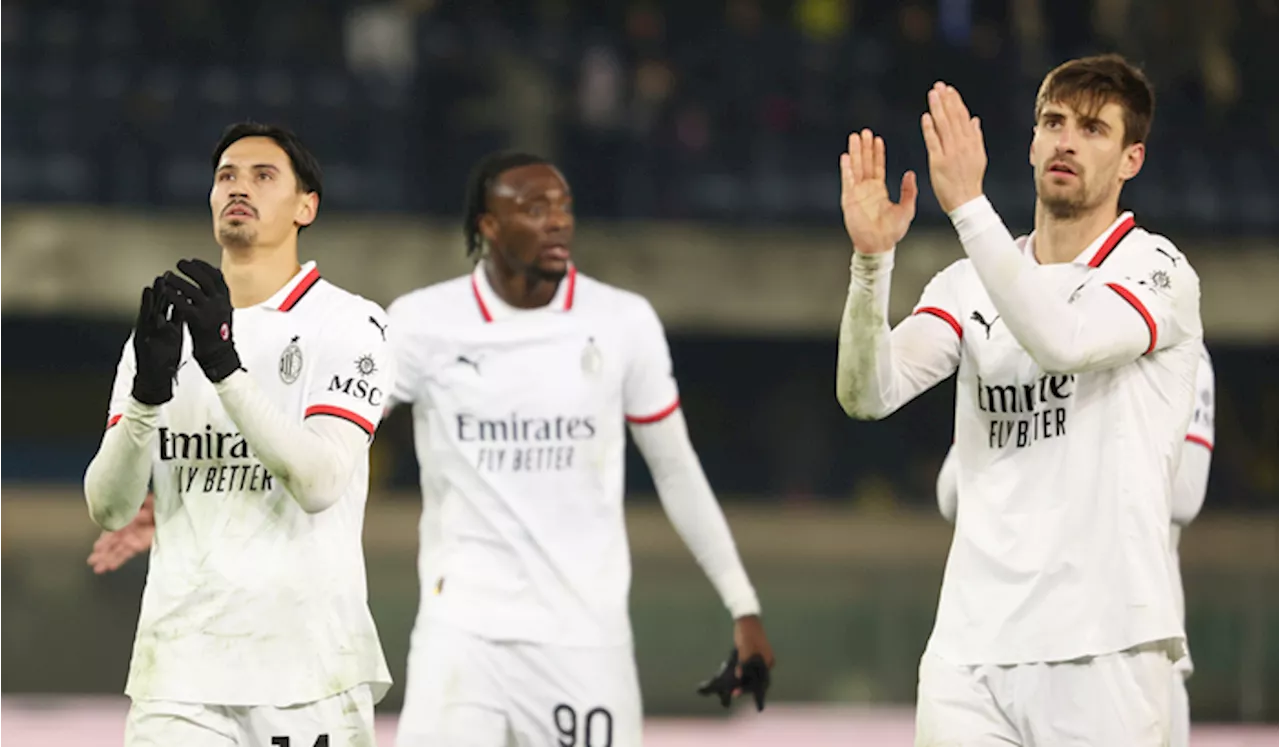 Il Milan soffre ma vince, a Verona decide Reijnders