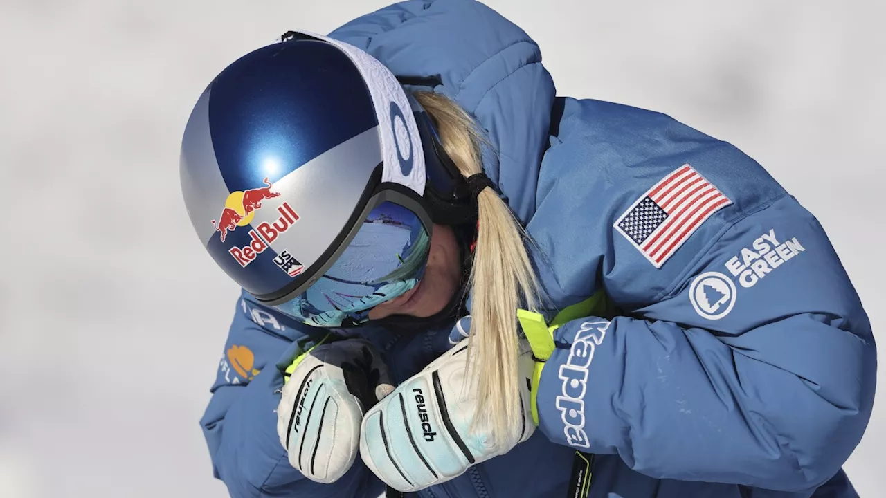 Lindsey Vonn makes World Cup skiing comeback at age 40