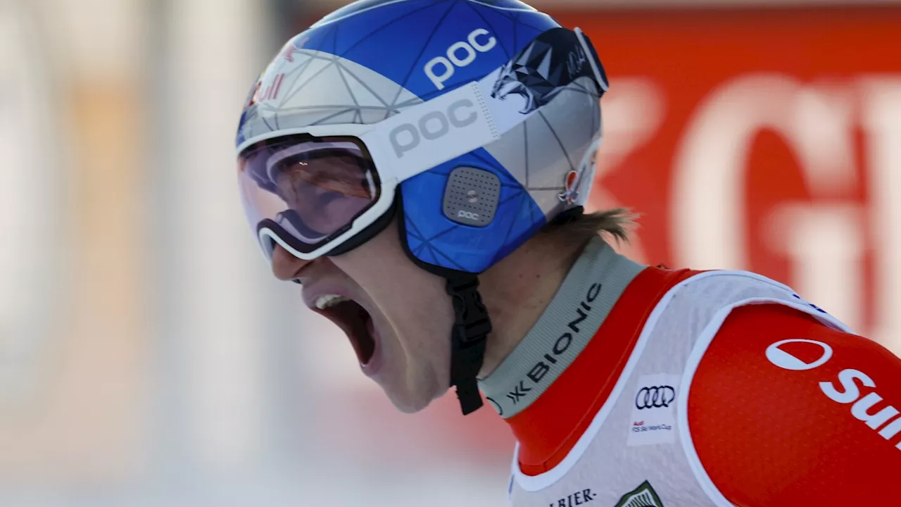 Odermatt finally wins in Gardena as he dominates a World Cup downhill