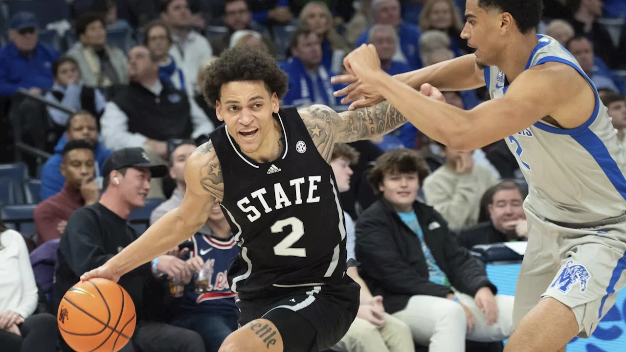 Riley Kugel scores 19 points as Mississippi State defeats No. 21 Memphis 79-66