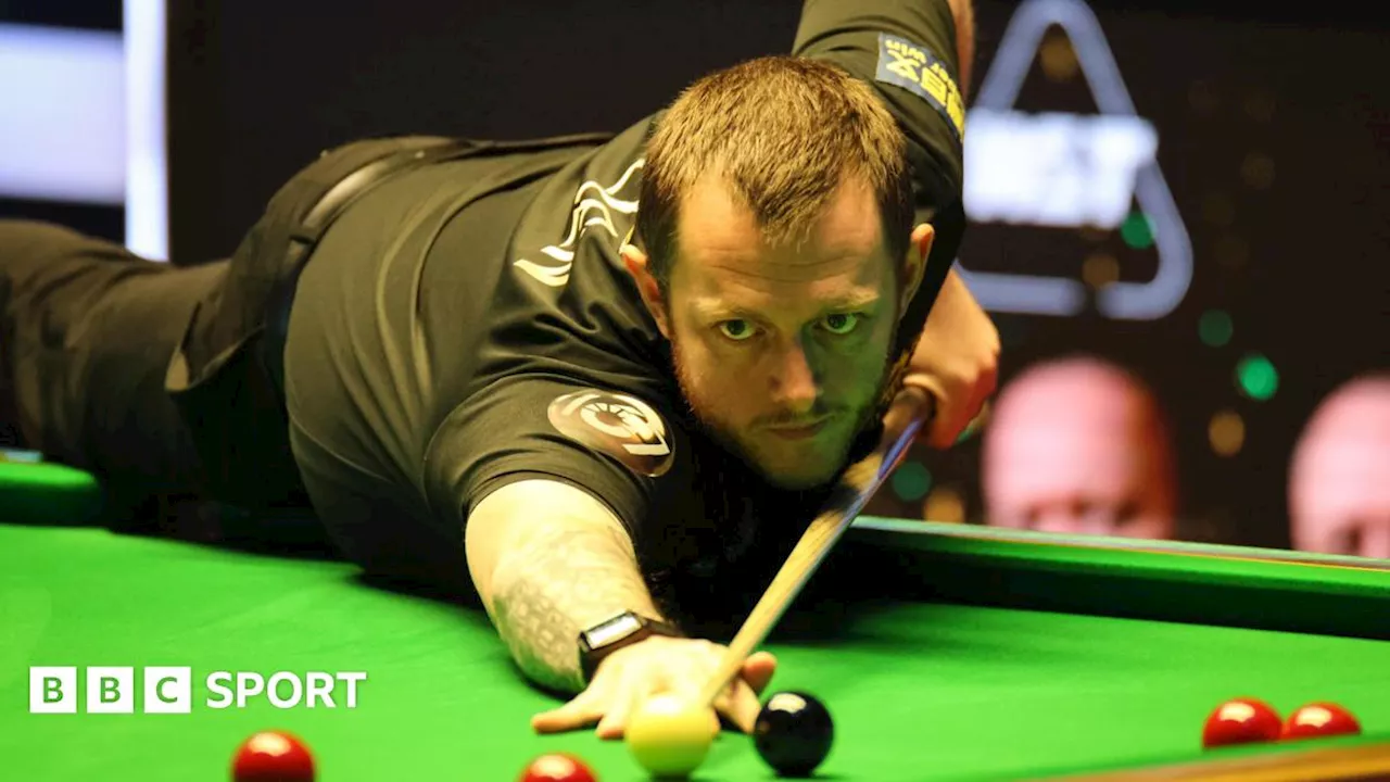 Riyadh Season Snooker Championship: Mark Allen wins first title of season