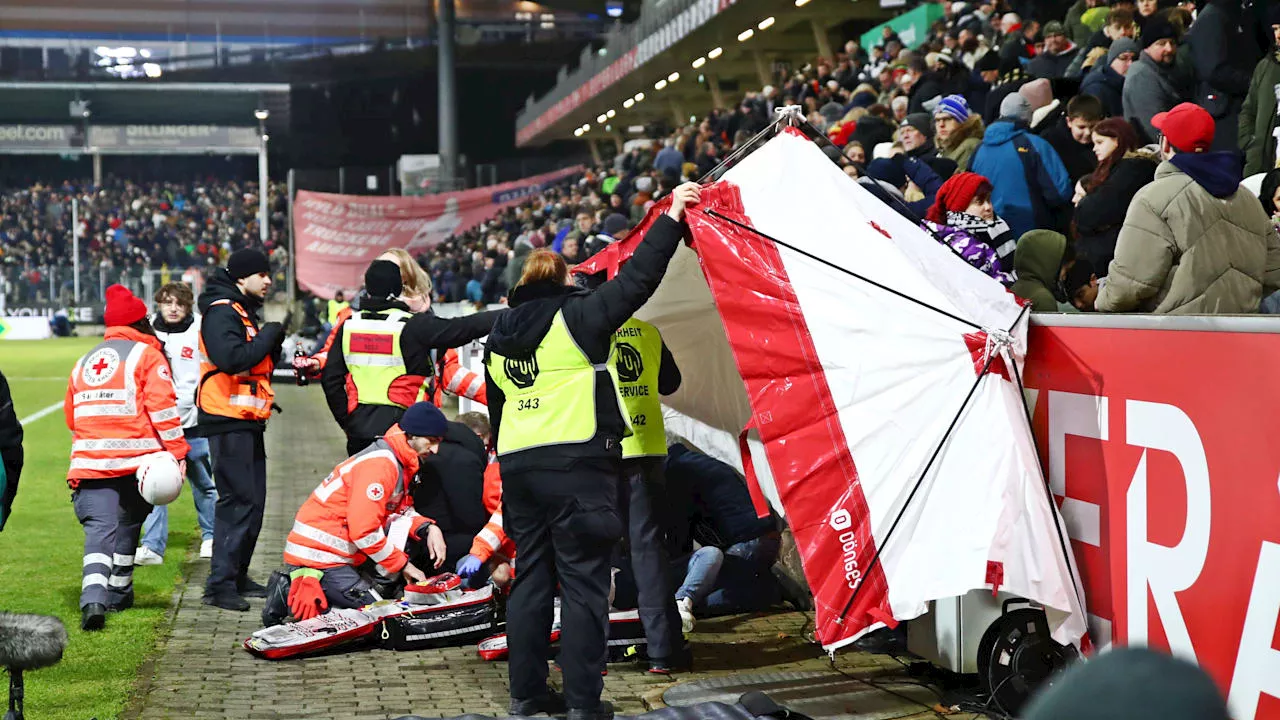 Zweitliga-Knaller: Elversberg vs. Schalke - Notarzt-Einsatz am Spielfeldrand