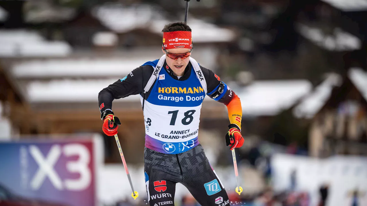 Biathlon: Läuft die Verfolgung heute im Free-TV? Weltcup in Annecy