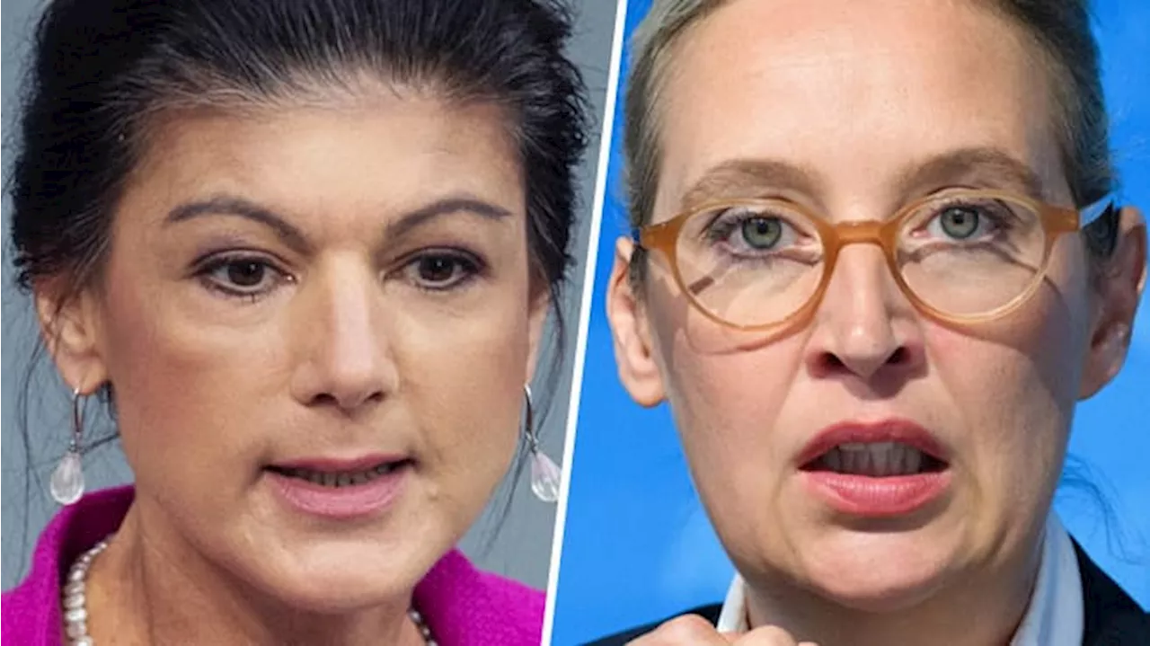 Das Jahresranking der deutschen Politik: Wagenknecht und Weidel in den Top 5