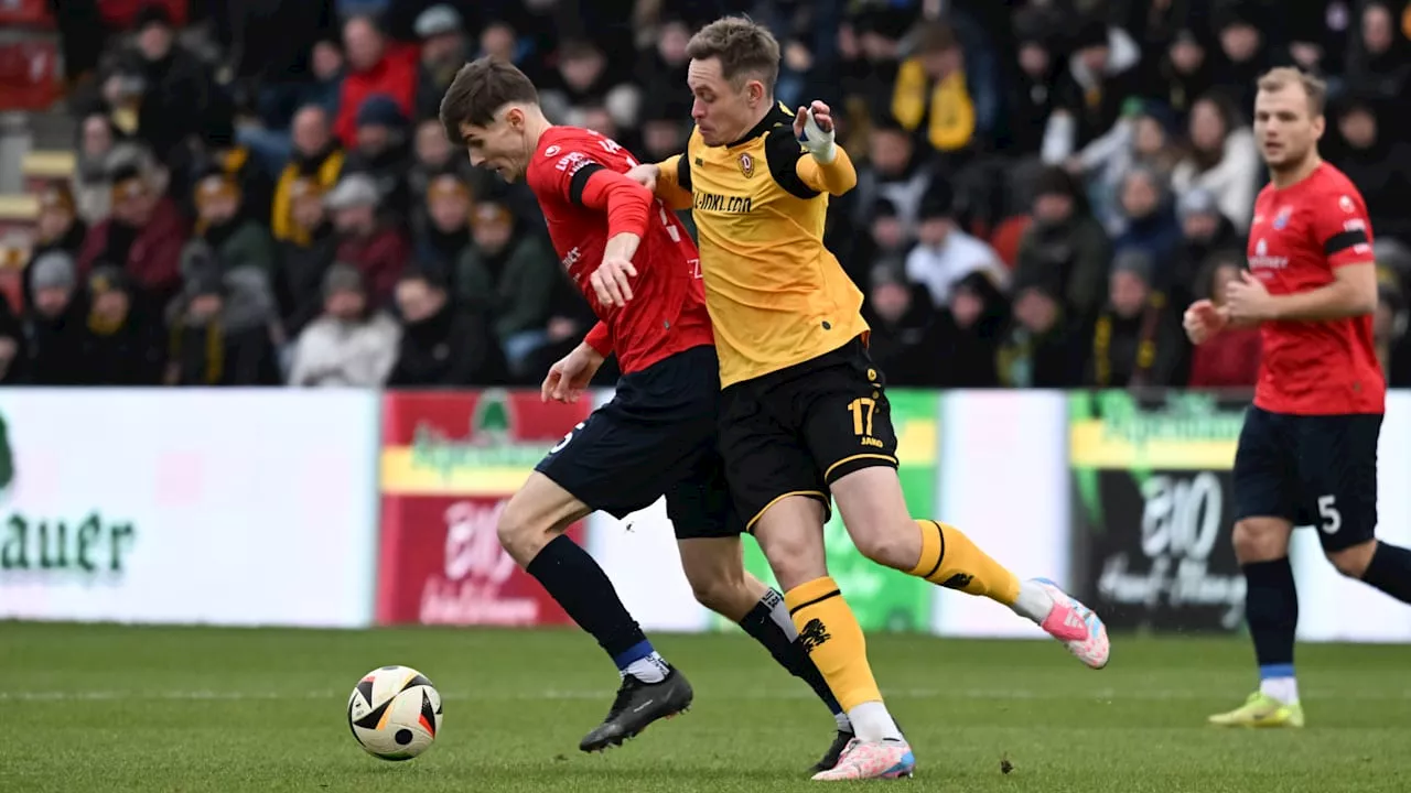 Dynamo Dresden nach 3:0 in Haching Herbstmeister!