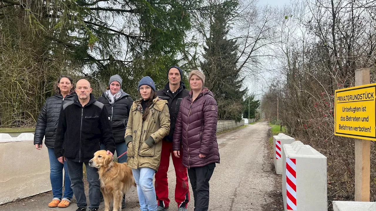 Erding (Bayern): Anwohner blockieren Bau von Flüchtlingsunterkunft