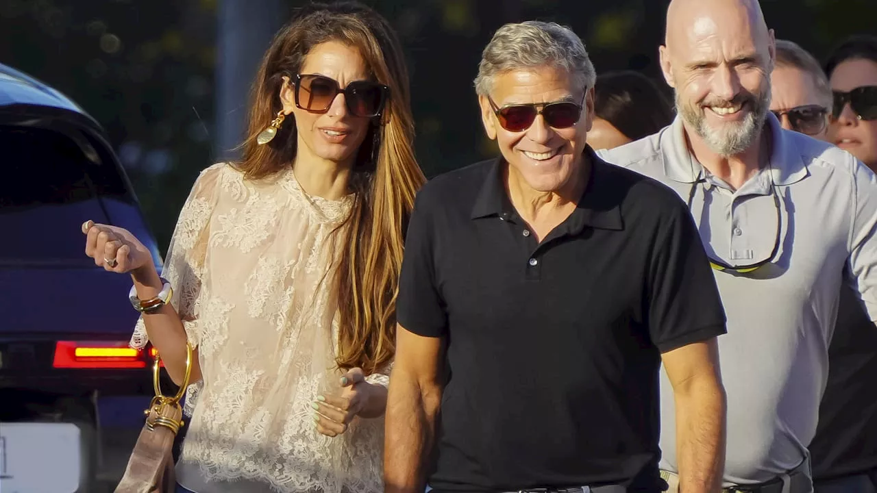 George Clooney: Schatz, lass uns AMAL in die Sonne