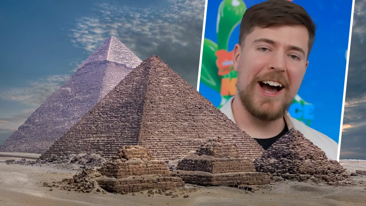 YouTube-Star MrBeast mietet Pyramiden: Mega-Projekt in Ägypten geplant