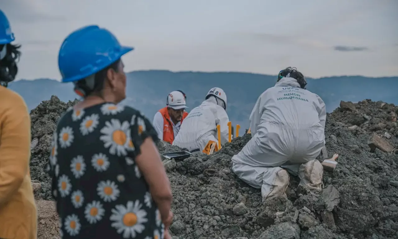 JEP confirma hallazgo de nuevos restos óseos en La Escombrera de la comuna 13 de Medellín