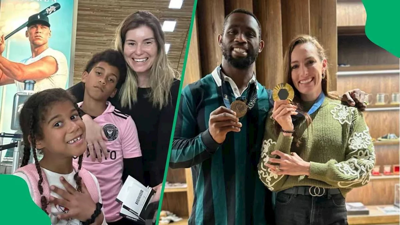 Rachel Kolisi Brings Kids to Olympic Gold Medallist Tatjana Smith in Australia, SA Loves It