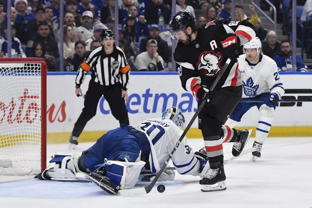 Maple Leafs win 6-3 in Buffalo as Sabres record 12th straight loss