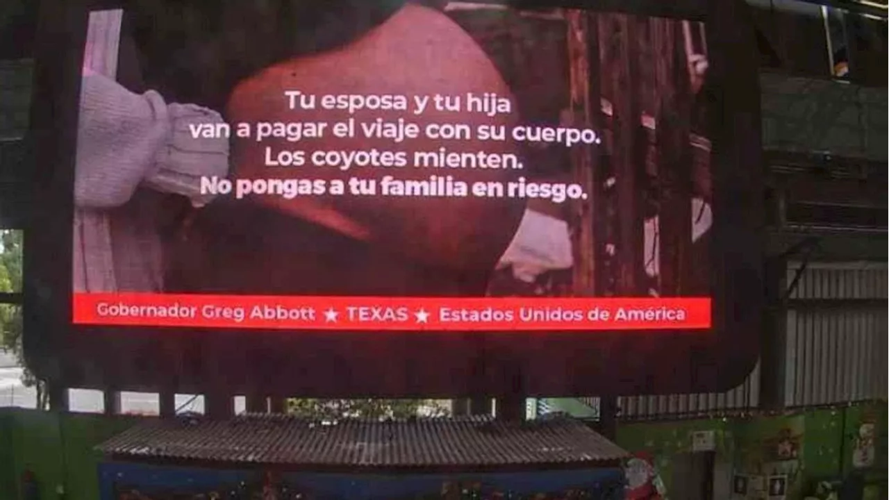 Texas governor launches new billboard campaign to deter illegal immigration