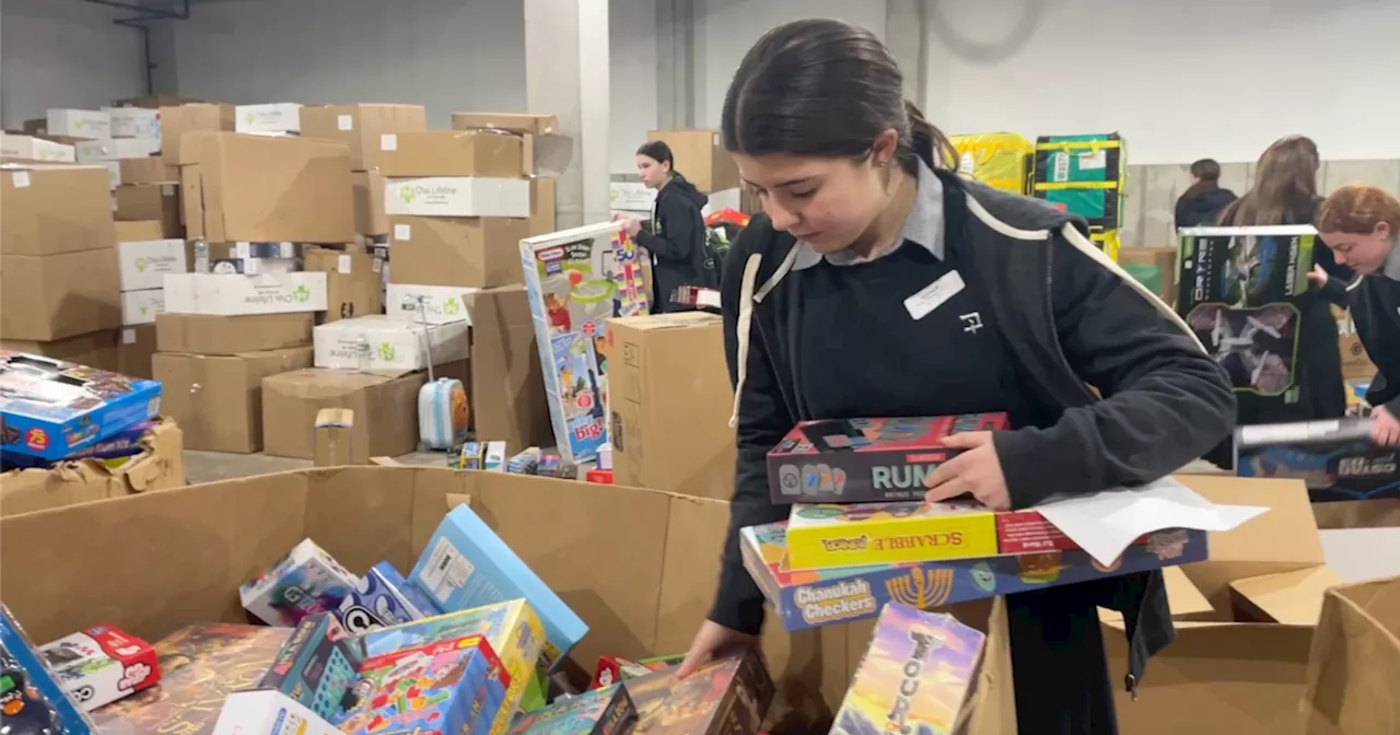 Chai Lifeline donates tens of thousands of toys to kids battling illnesses