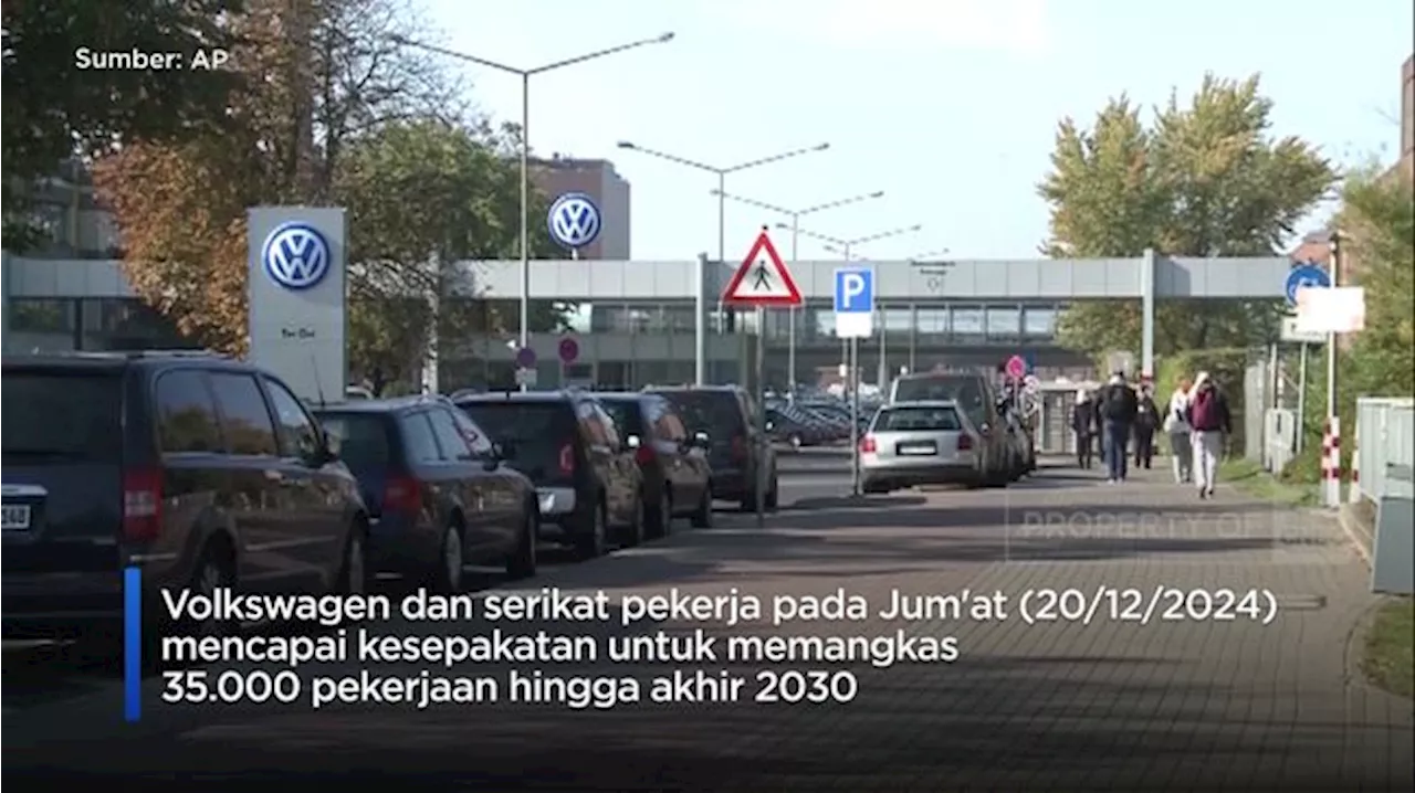 Video: Raksasa Otomotif Jerman PHK 35.000 Pekerja Hingga Tahun 2030