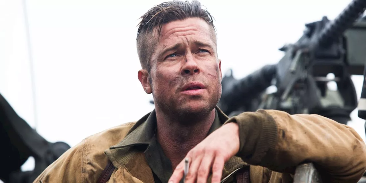 The Set of Brad Pitt’s Brutal World War II Film Was Its Own Little Fight Club