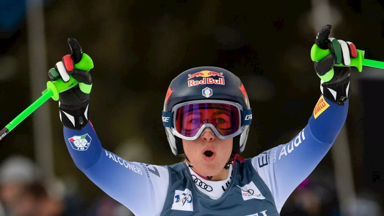 Dove vedere il primo superG femminile di St. Moritz: Goggia qui ha vinto un anno fa