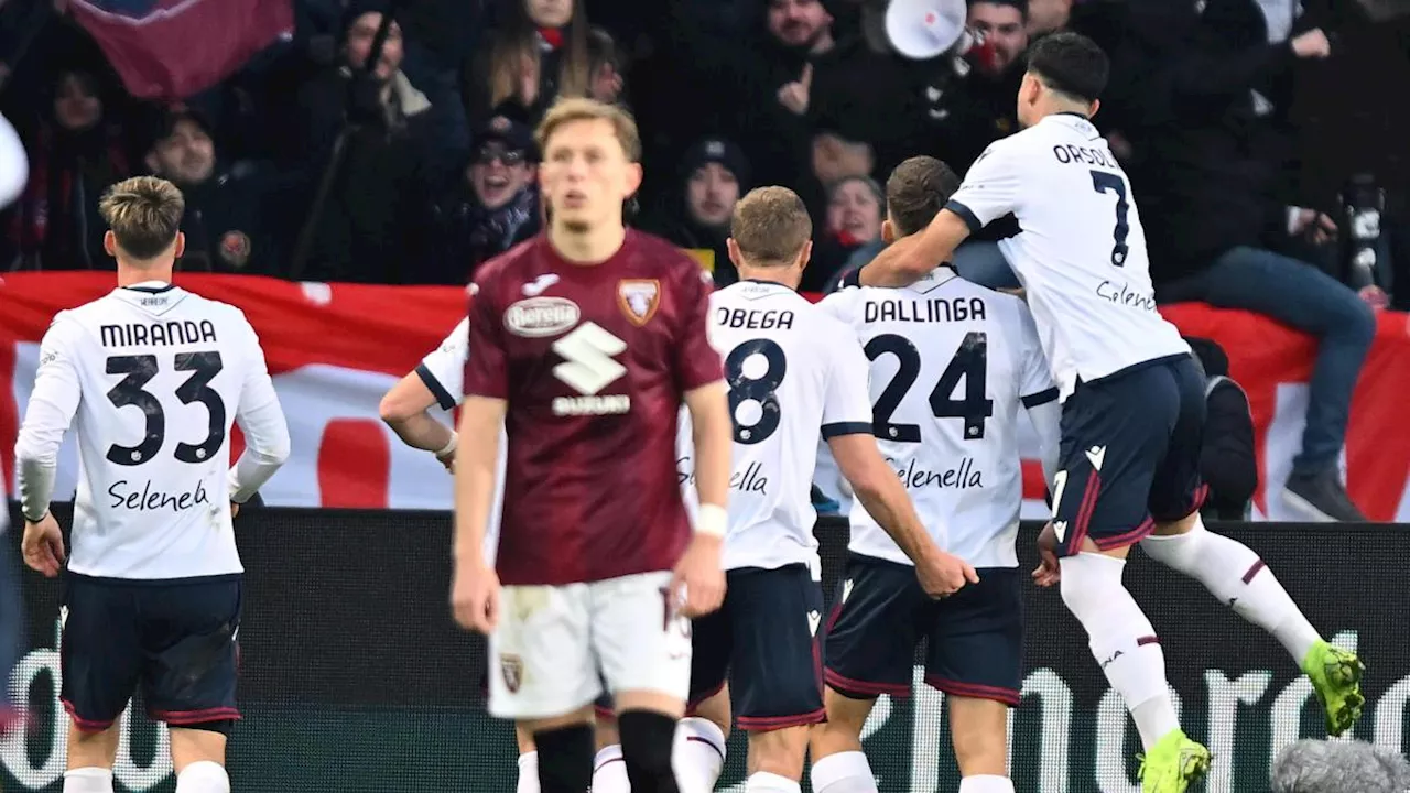 Torino-Bologna risultato 0-2: Dallinga entra e risolve, chiude Pobega