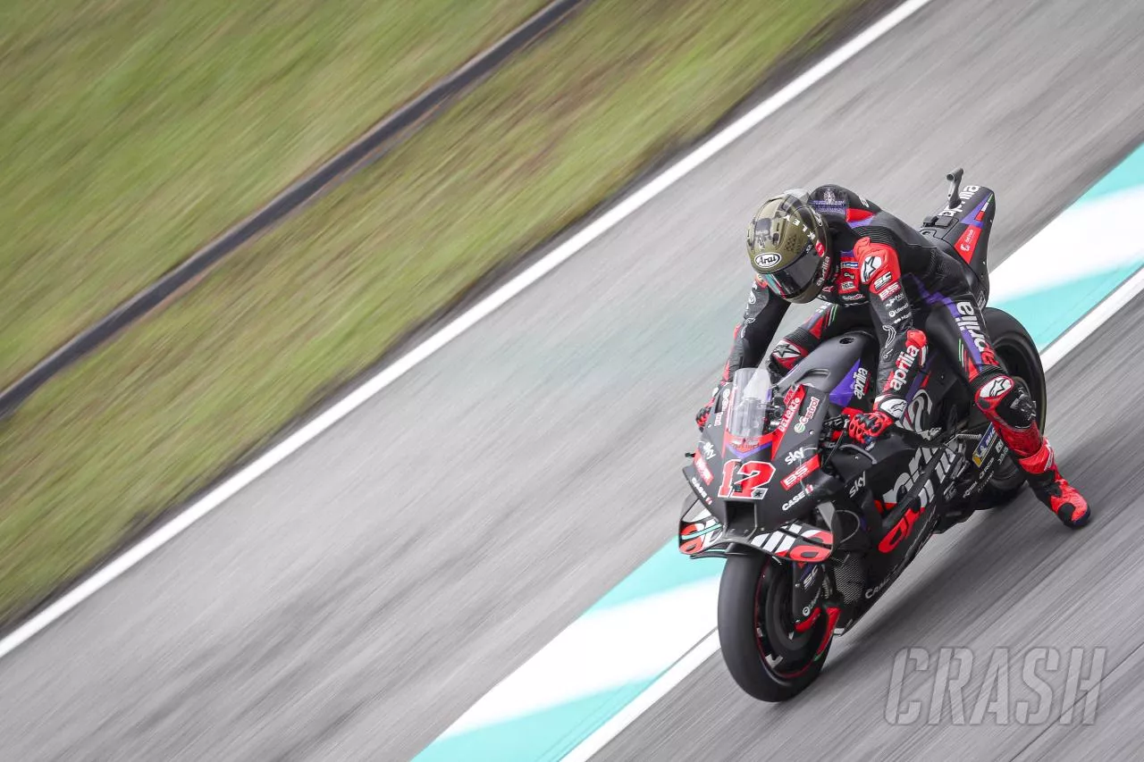 The strange quirk of Aprilia’s recent MotoGP campaigns revealed by Vinales