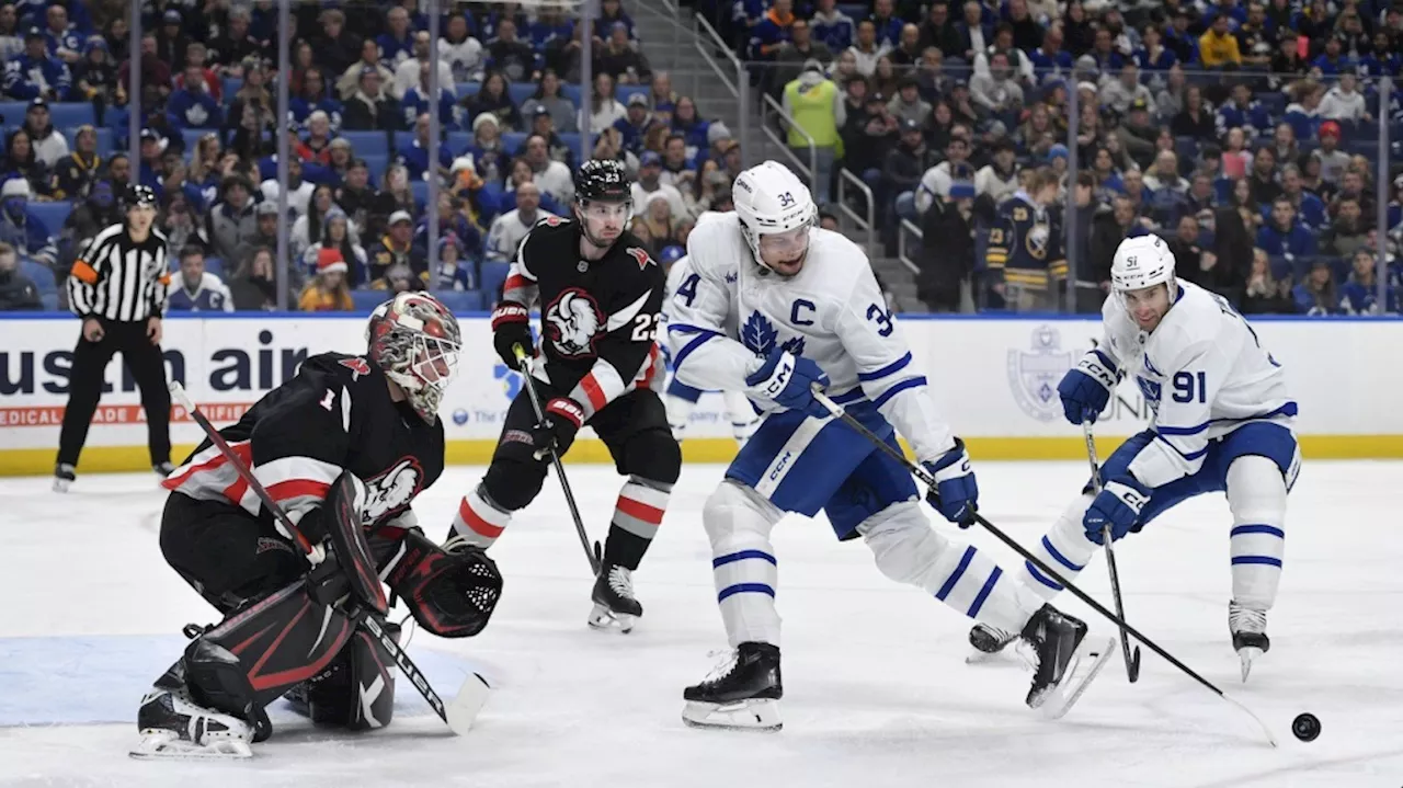 Leafs captain Auston Matthews misses game against Islanders with undisclosed injury