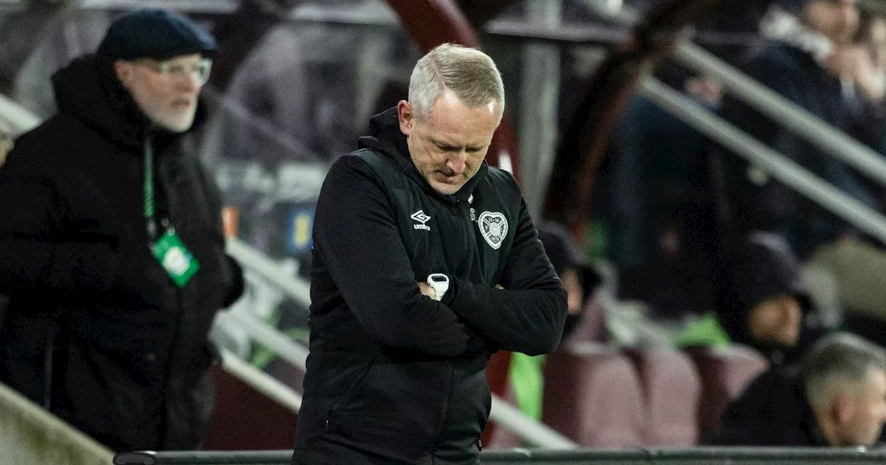 Hearts data analysis of Neil Critchley makes for grim reading