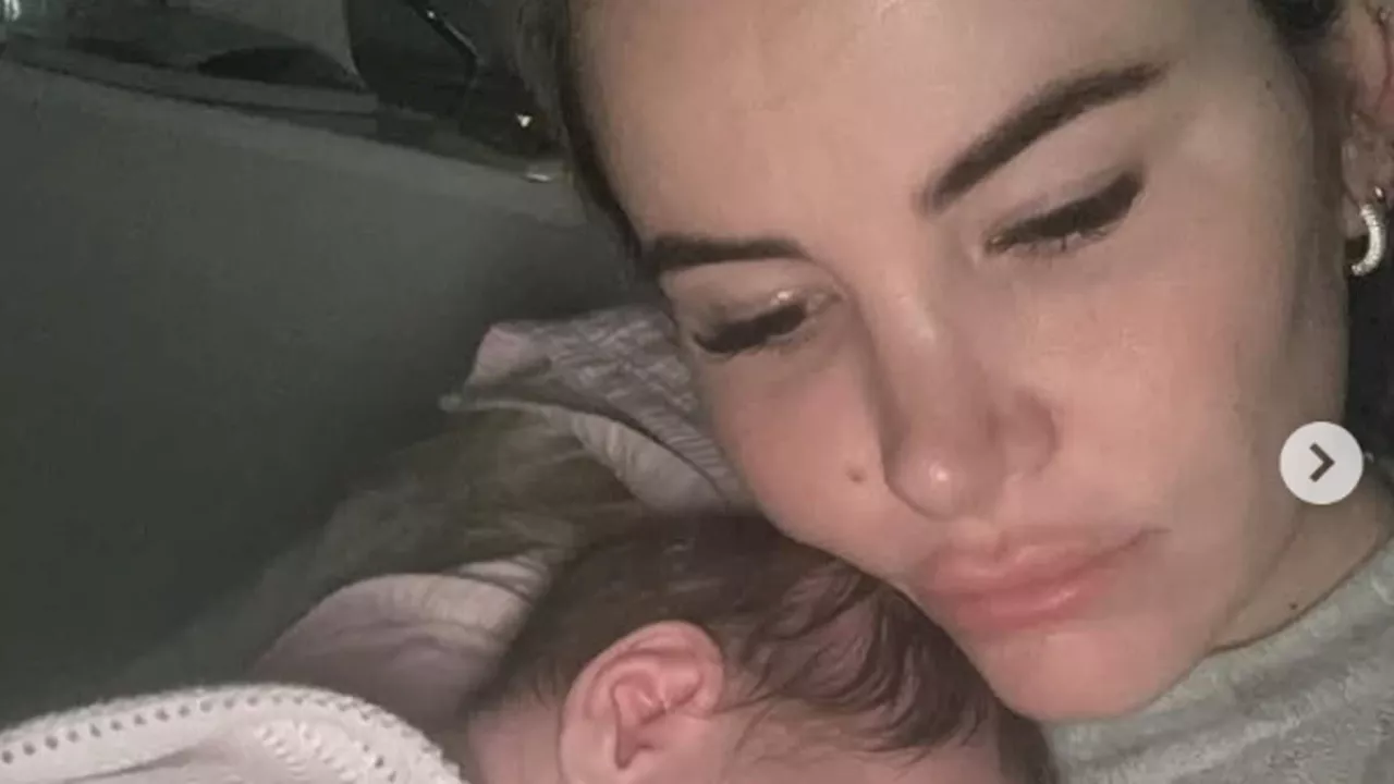 Georgia Kousoulou shares health update on daughter Gigi after rushing newborn to A&E following...