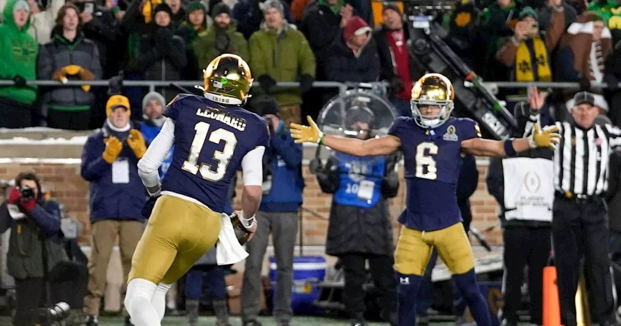 Notre Dame opens up first 12-team CFP with drubbing of Indiana