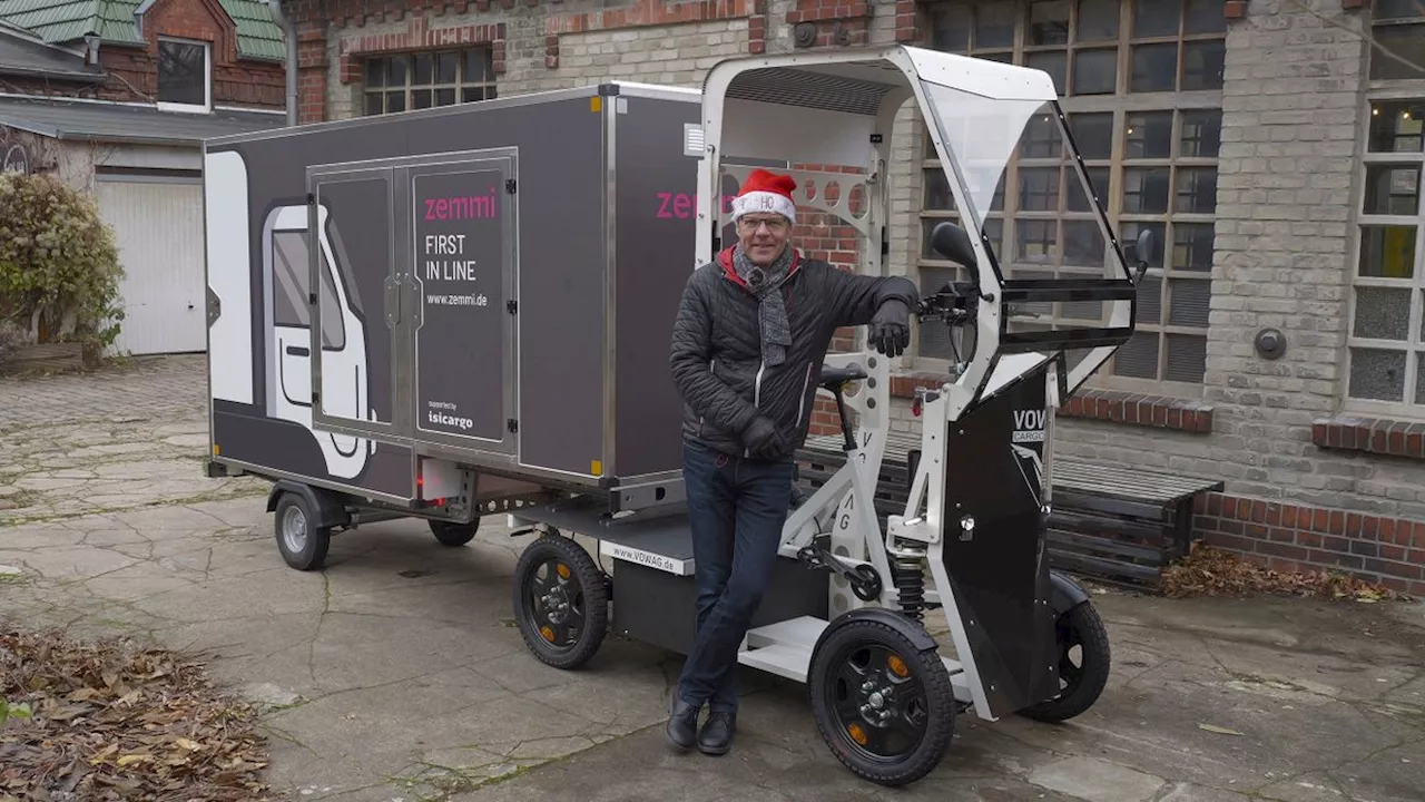 Zemmi Fahrrad-Sattelzug im Test: Truck mit Tretantrieb