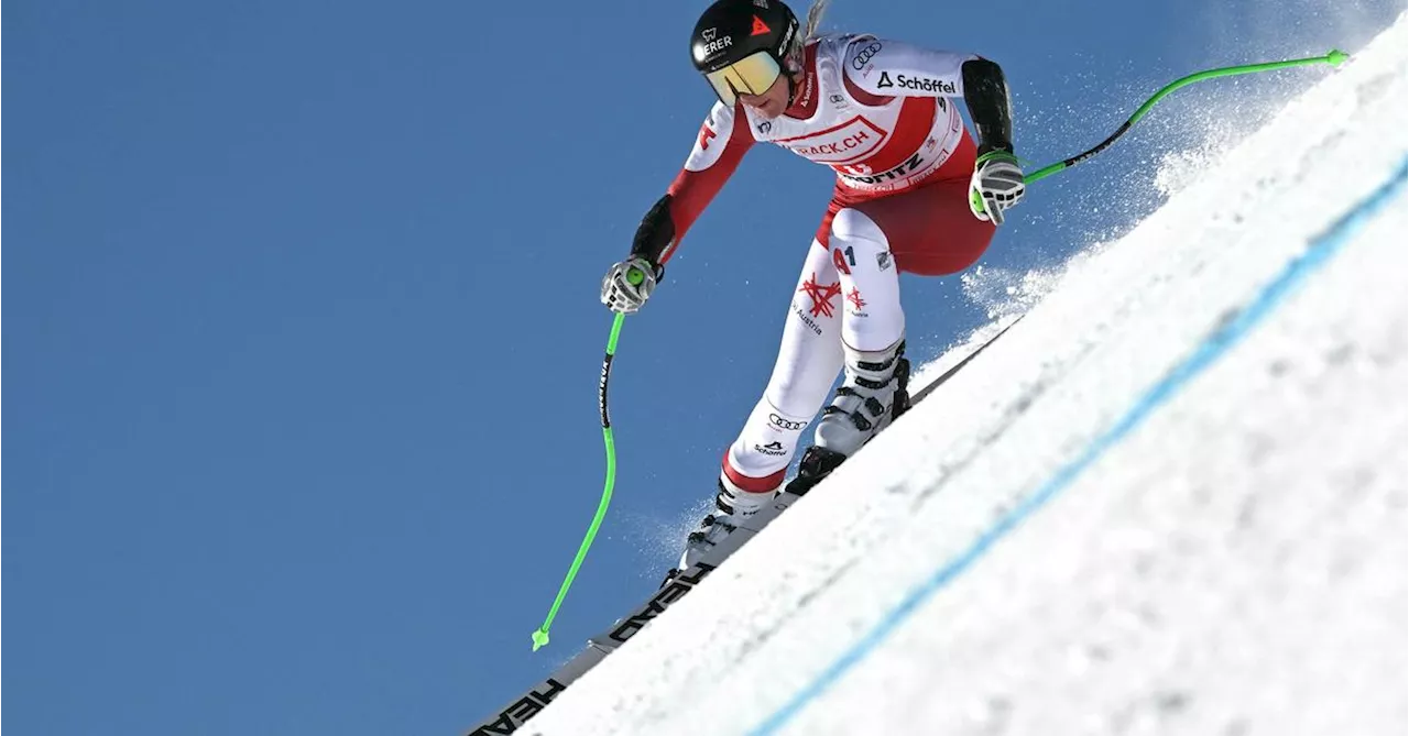 Hütter gewinnt Super-G in St. Moritz, starkes Vonn-Comeback