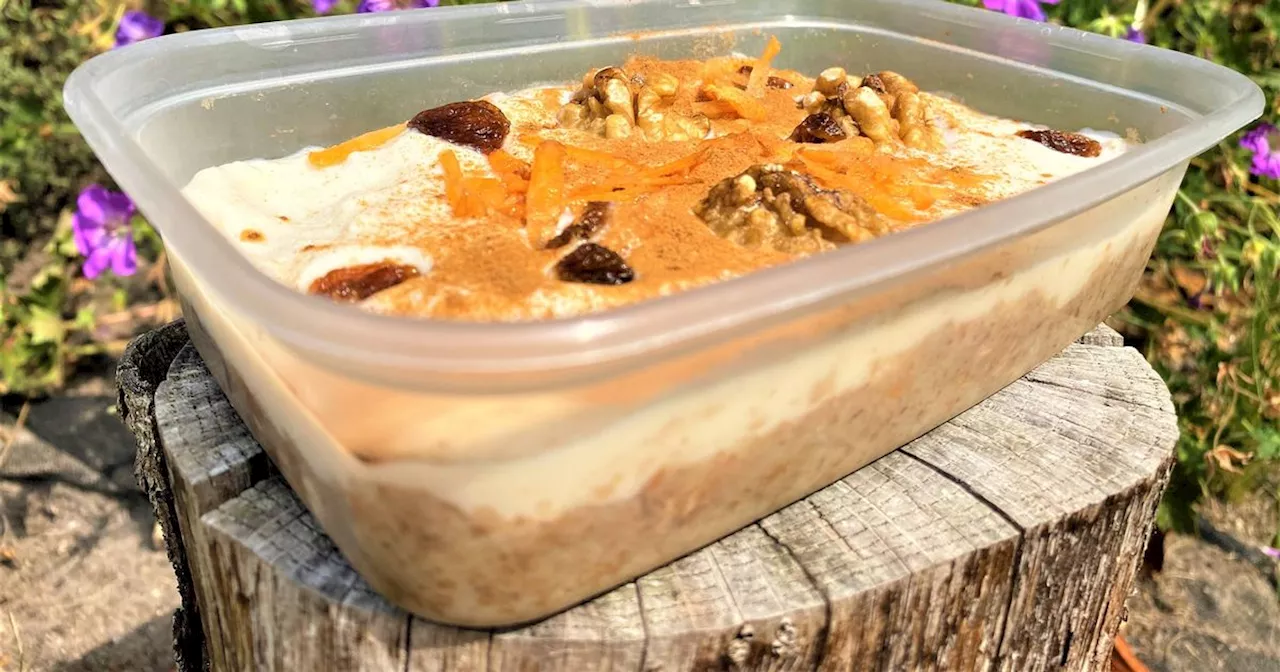 Slimming World friendly carrot cake cheesecake recipe that tastes like dessert