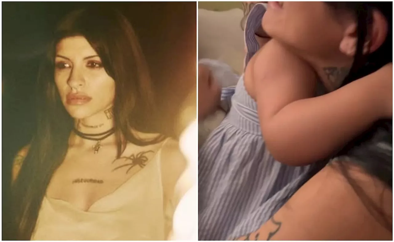 Conmueve reacción de Inti al ver el video de 'La cueva', en el que su madre Cazzu habla de su papá Nodal