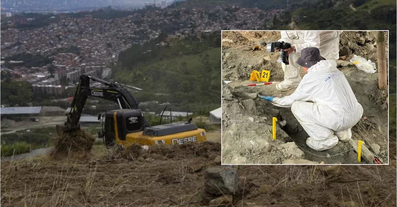 Atención: encontraron más restos óseos en La Escombrera de la comuna 13 de Medellín