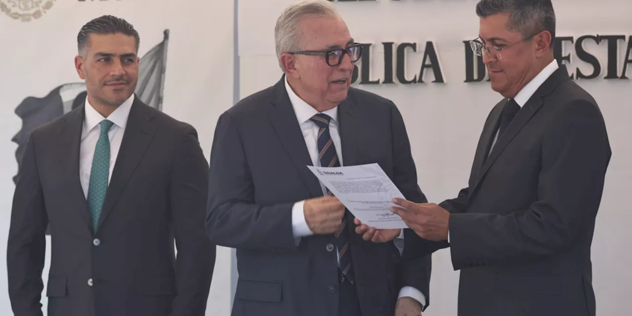 Óscar Rentería Schazarino será el nuevo secretario de Seguridad de Sinaloa