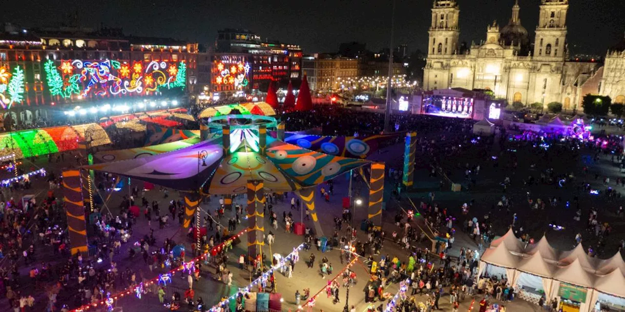 Verbena Navideña en el Zócalo CDMX: 8 actividades que no debes perderte