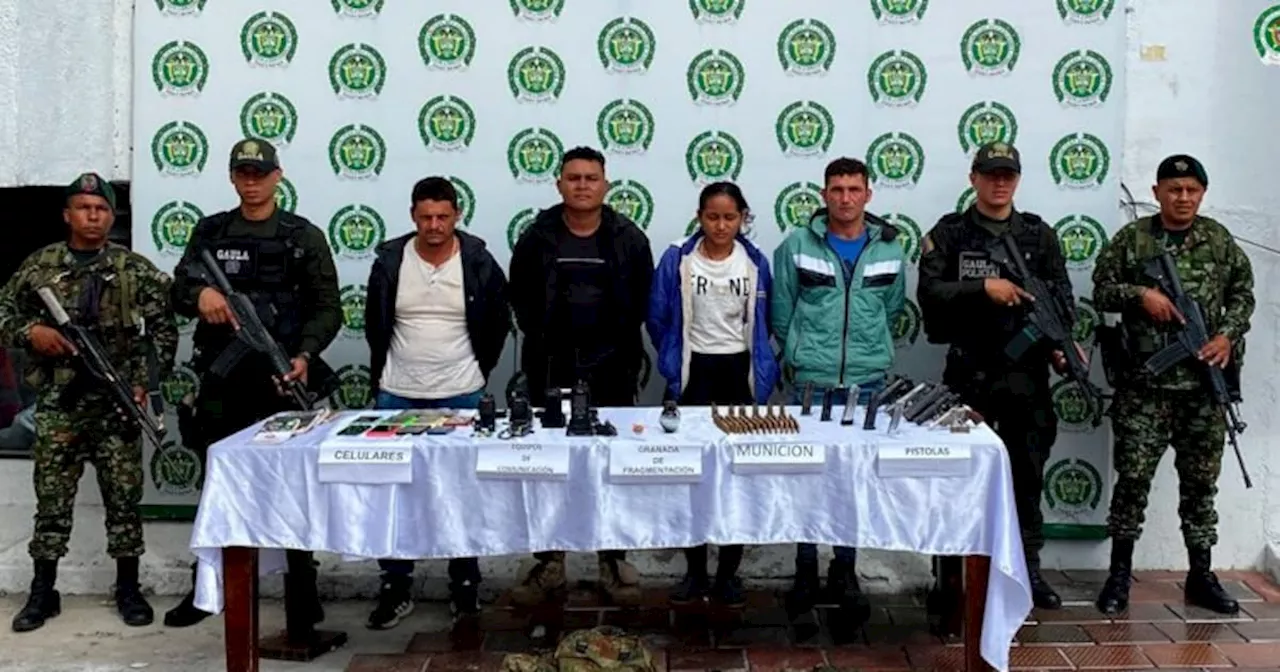 Caen 4 integrantes de las disidencias de las Farc que reclutaban menores