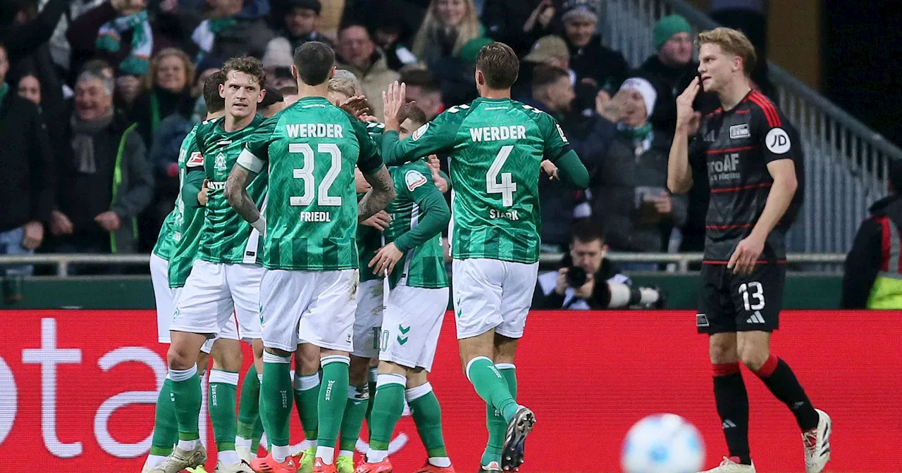 Werder Bremen feiert gegen Union Berlin dritter Sieg in Serie - Grün-Weiß flirtet mit Europa