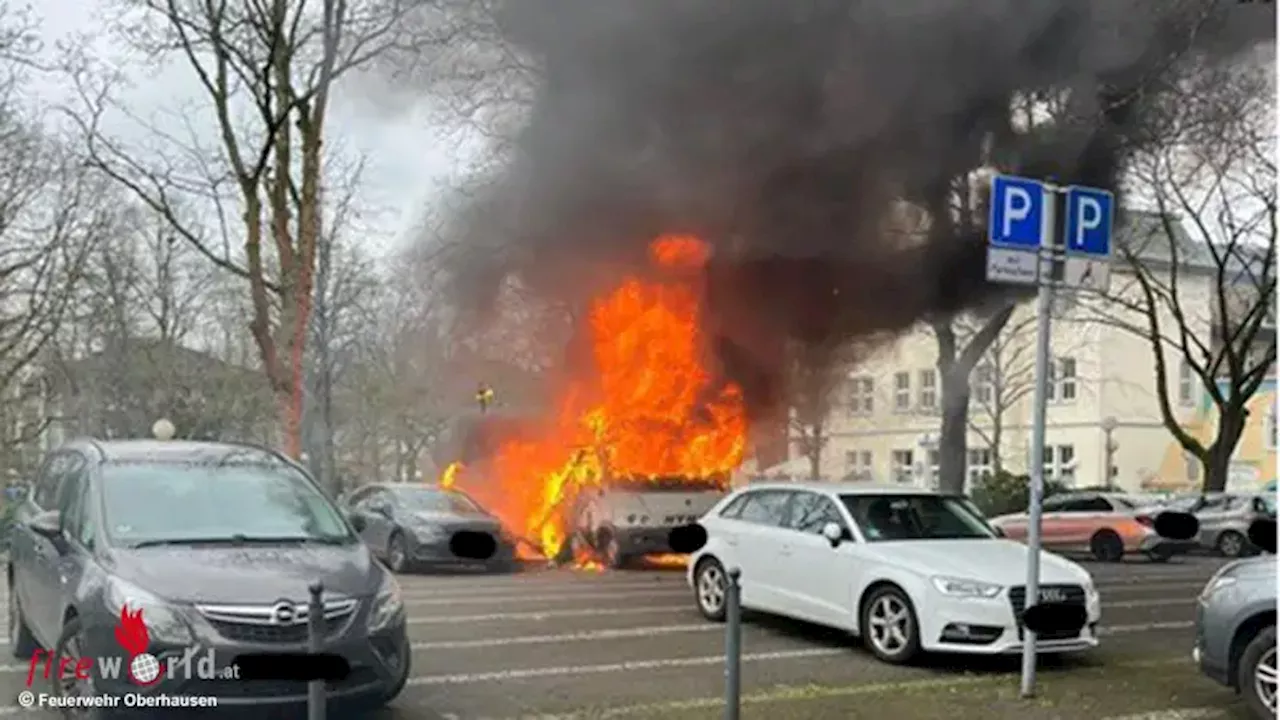 D: Vater und Kinder vor Durchzündung bei Wohnmobilbrand geflüchtet