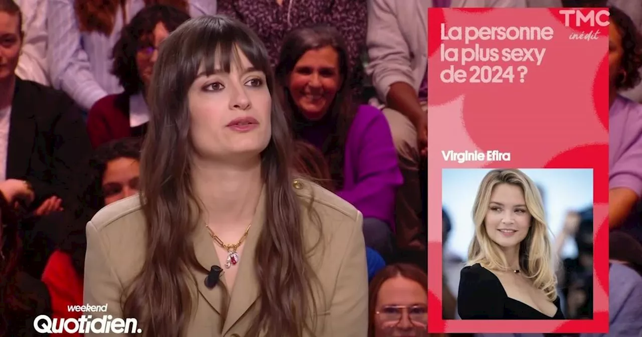 Virginie Efira “terriblement sexy” enceinte : admirative, Clara Luciani partage une amusante anecdote