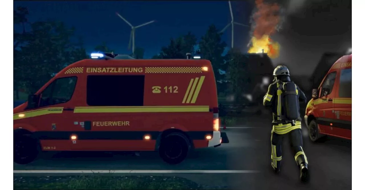 Der neue Feuerwehr-Simulator lässt euch jetzt auf Steam die Einsätze leiten