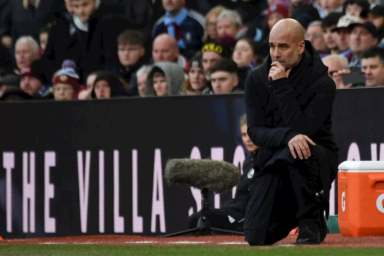 Manchester City slump deepens after 2-1 defeat to Aston Villa in Premier League