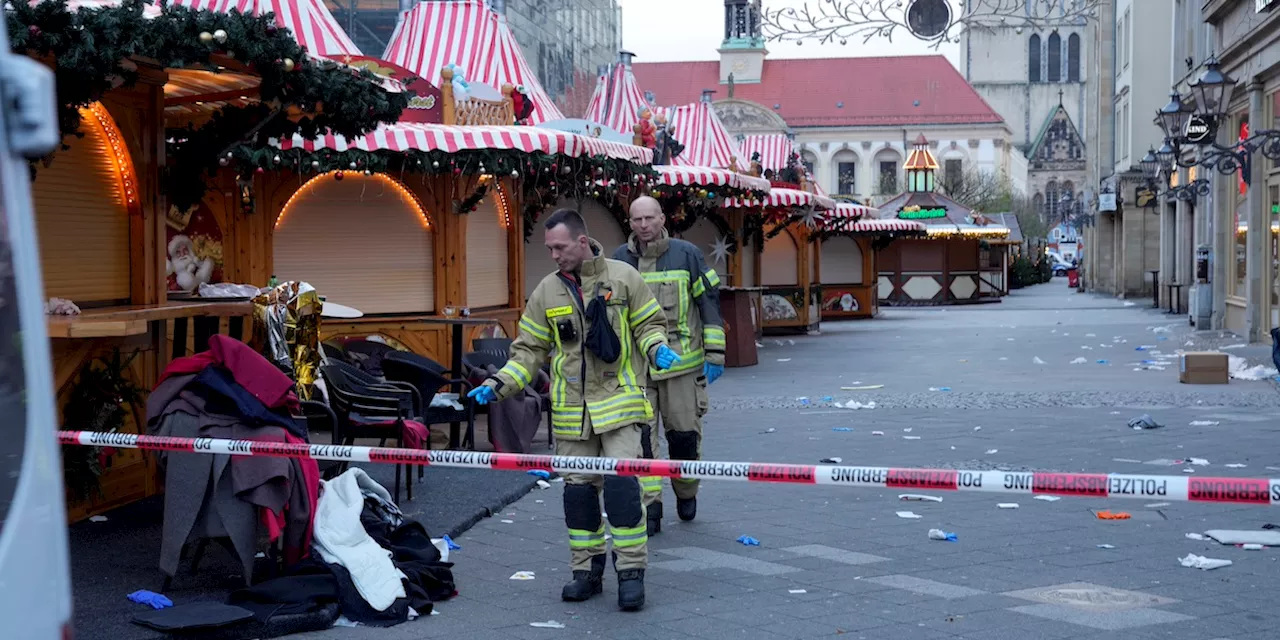 Almeno quattro persone sono state uccise nell’attacco a Magdeburgo