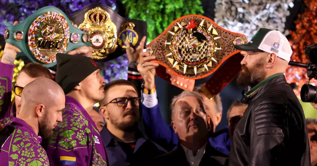 What time is the Tyson Fury fight on tonight? TV info for Oleksandr Usyk rematch