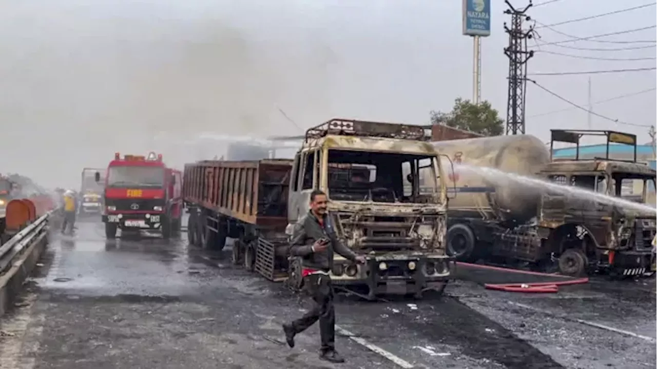 Jaipur Tanker Blast: 8 घंटे लगी रही आग, 10KM दूर तक सुनाई पड़ा धमाका, क्या पुलिसवालों की वसूली से हुआ इतना बड़ा हादसा?